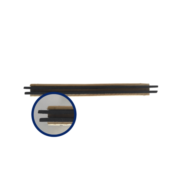 Rodo Madeira 40cm - Imagem 2