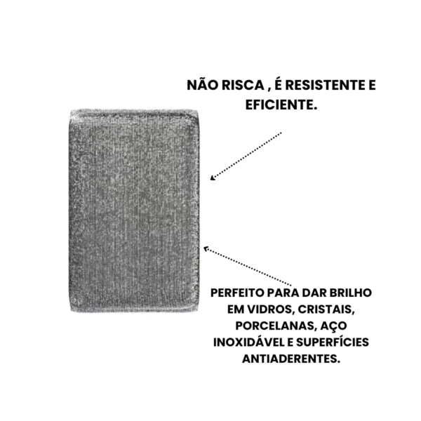 Esponja Multiuso Poliéster - Imagem 4