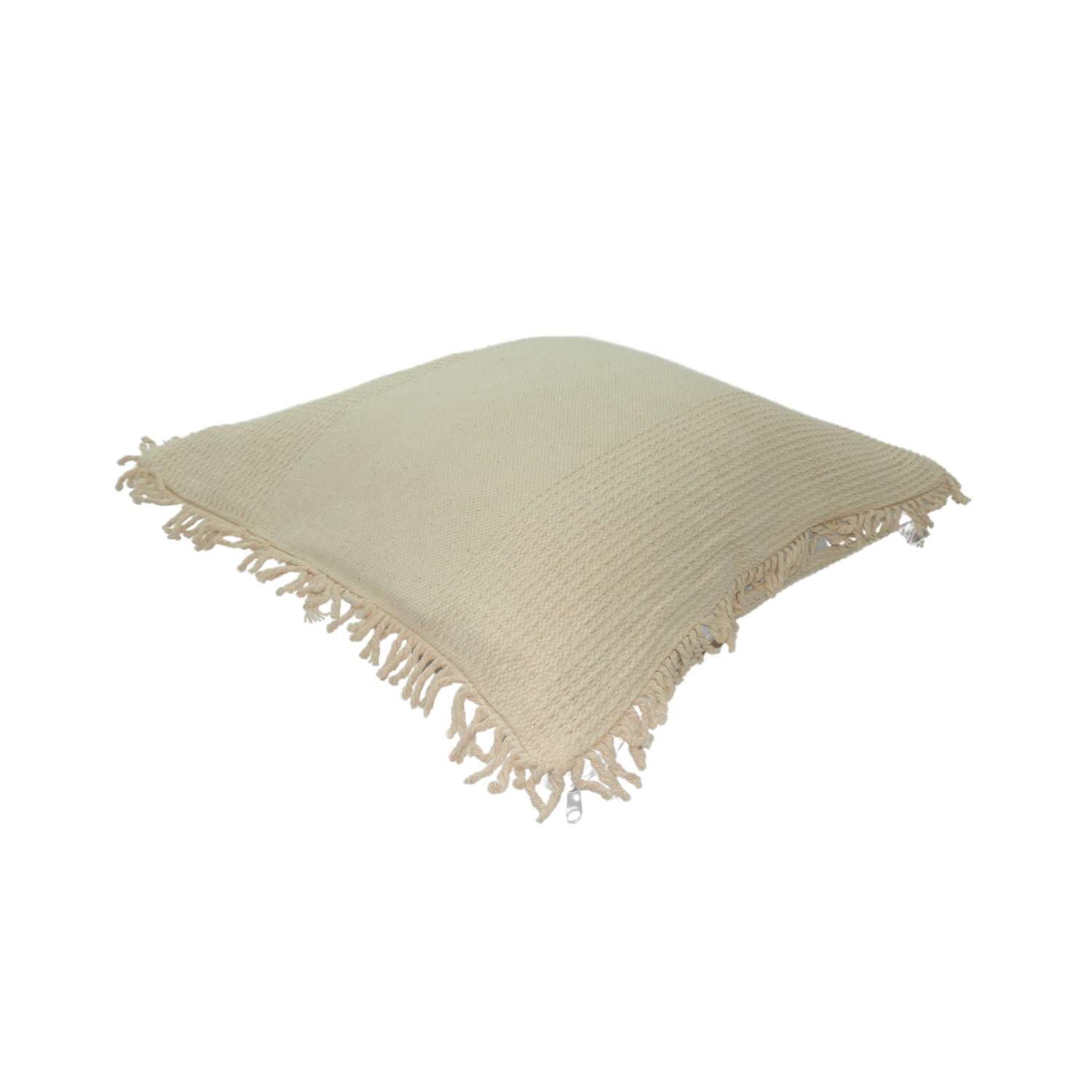 Capa De Almofada 100% Algodão - 40x40 - Cru Liso