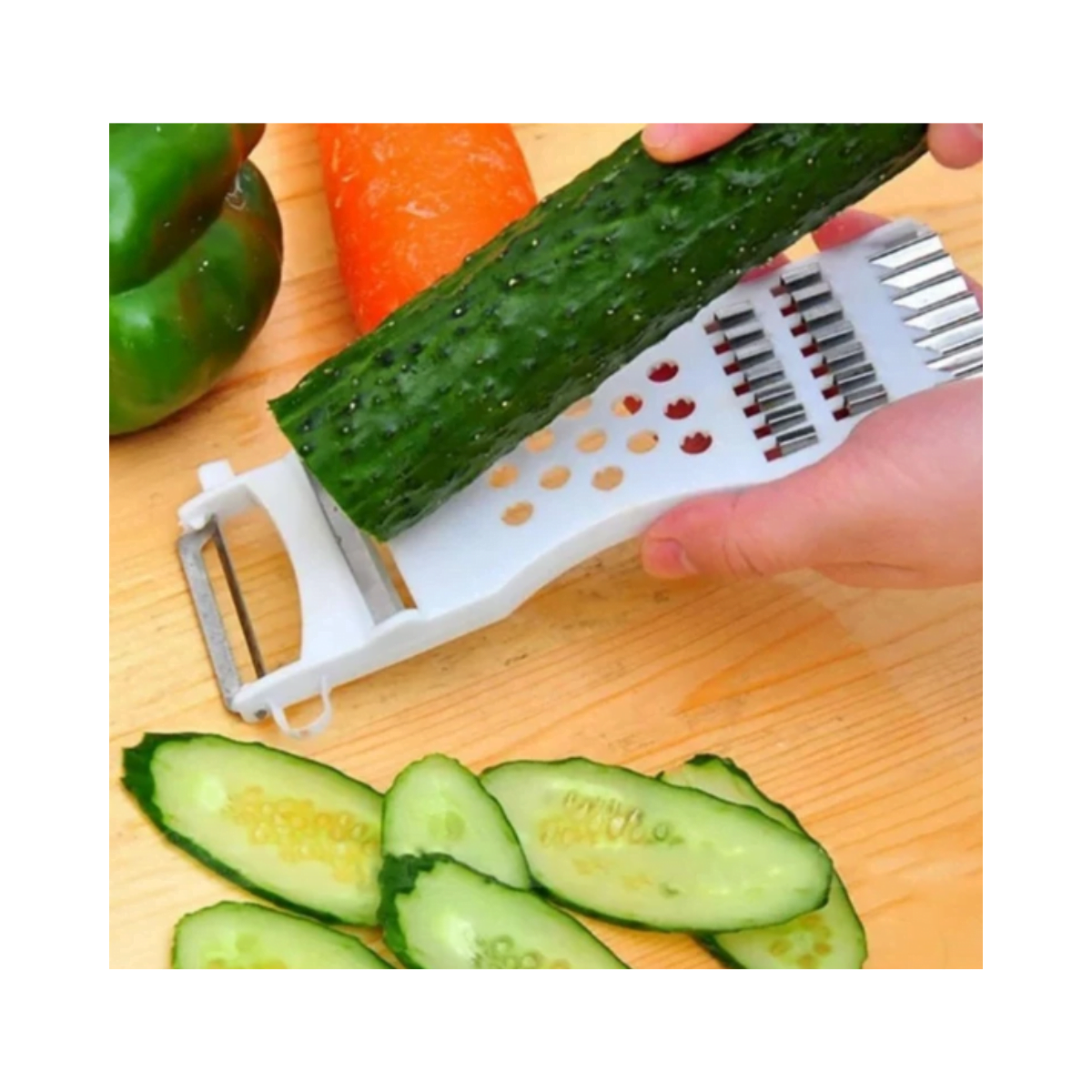 Descascador De Legumes 5 Em 1 Multiuso - Imagem 4